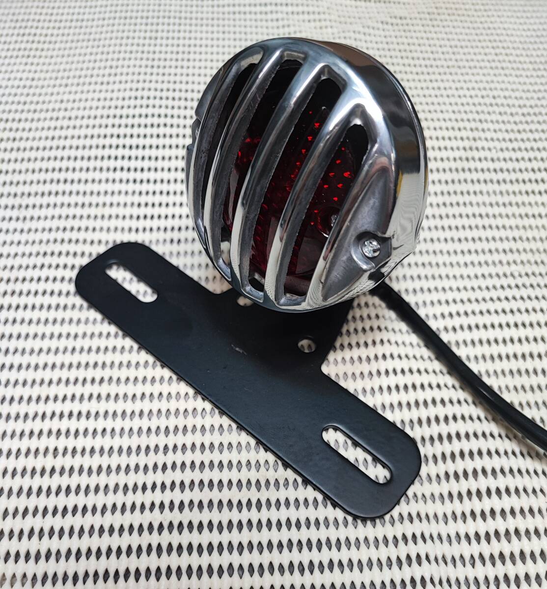 バードゲージ テールランプ LED ハーレー チョッパー ボバー ドラッグスター SR ビンテージ カフェレーサー エストレア 3拍卖