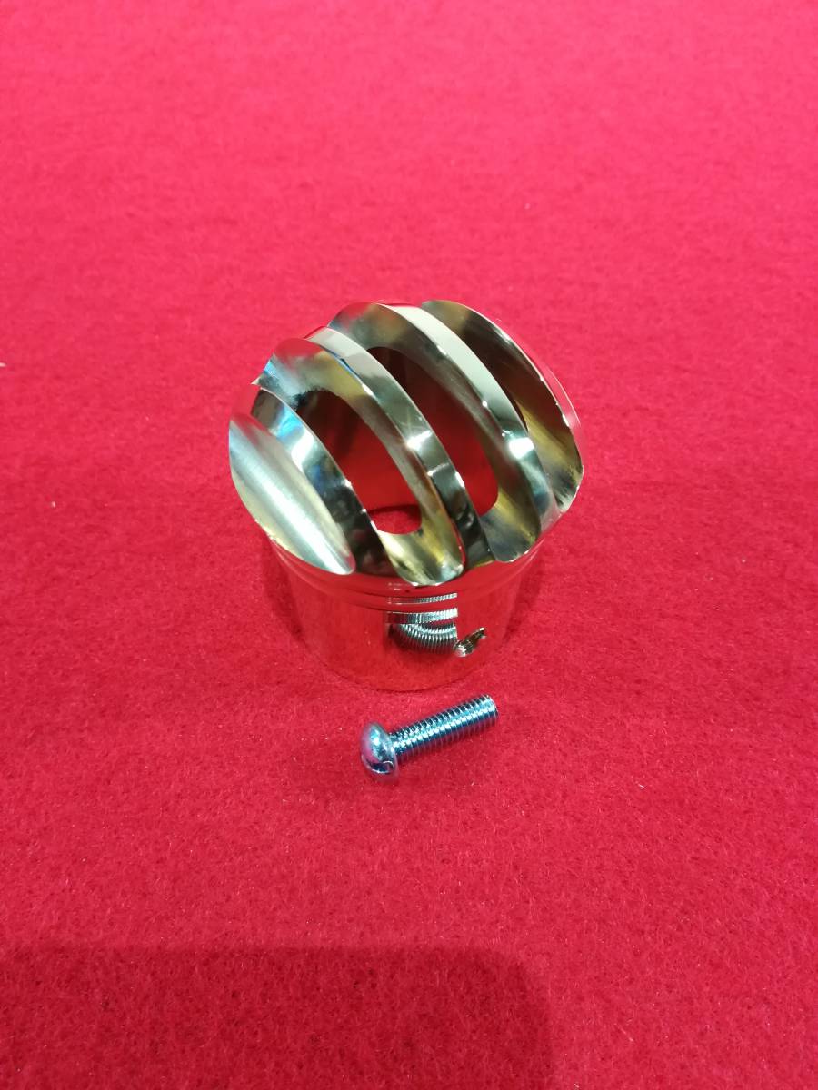 真鍮 マフラー エンド チップ ブラス ドラッグパイプ 1個 ハーレー チョッパー ボバー SR ドラッグスター 1個拍卖