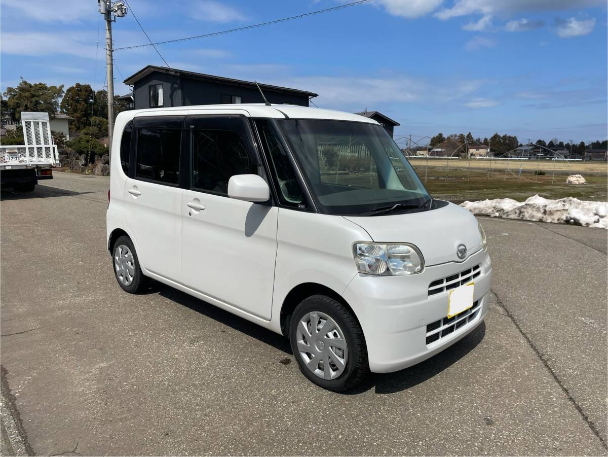 H23 車検付 ダイハツ タント 4WD 車検R8年10月 即乗り 通勤 通学 初心者練習 コミコミ価格拍卖