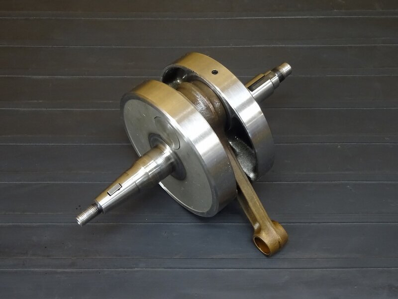 【250914】SR500(1JN-226)● クランクシャフト コンロッド 583 重量約6.6kg ※エンジンパーツ【検索:2J2 SR400 2H6 1JR拍卖