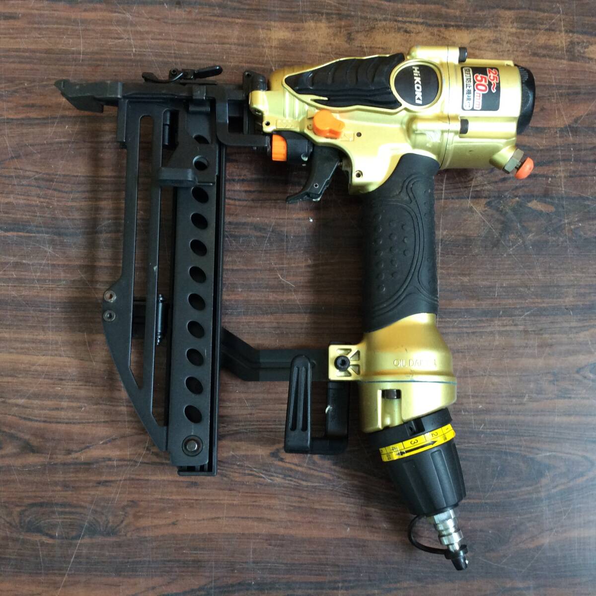 【TH-9030】中古品 HIKOKI ハイコーキ 50mm高圧タッカ N5004HMF拍卖