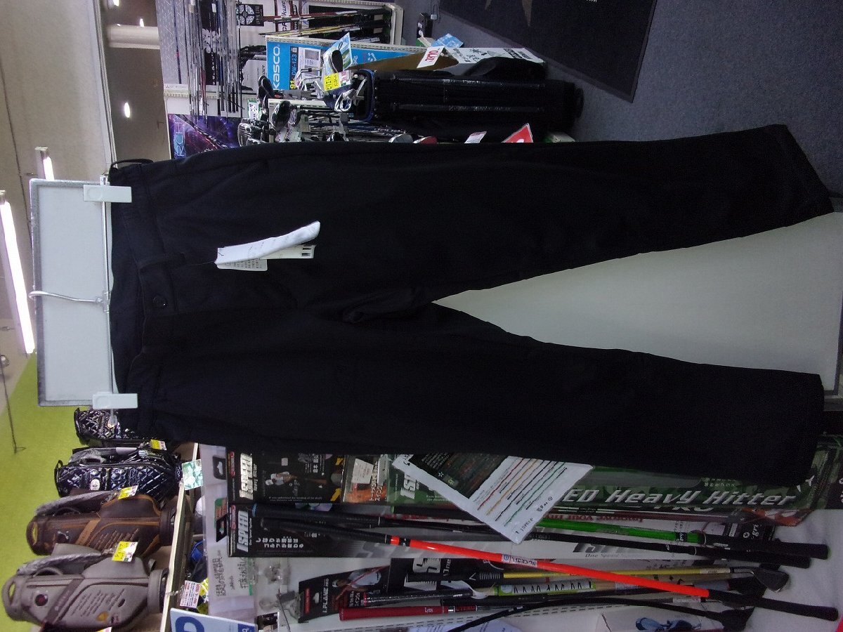 新品【ブリヂストン】★冬用 裏起毛パンツ ブラック/L 処分特価拍卖