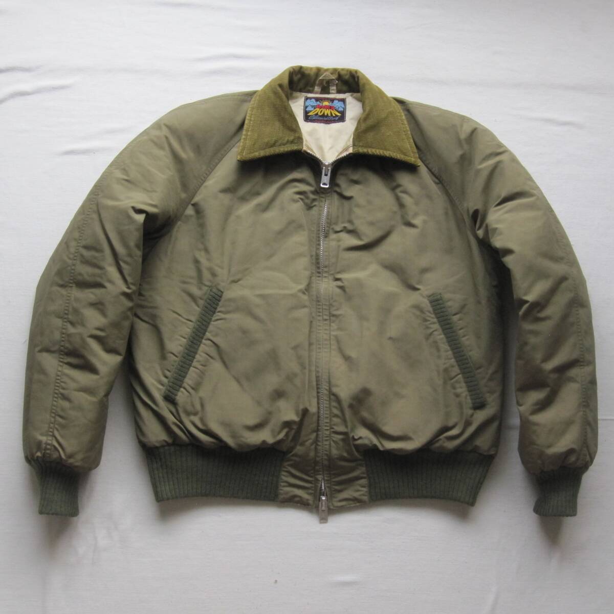 ☆50s エディーバウアー ダウンジャケット (L) 日の出タグ / カラコラム 60s 70s スカイライナー vintageオールパーパス ダウンベスト拍卖