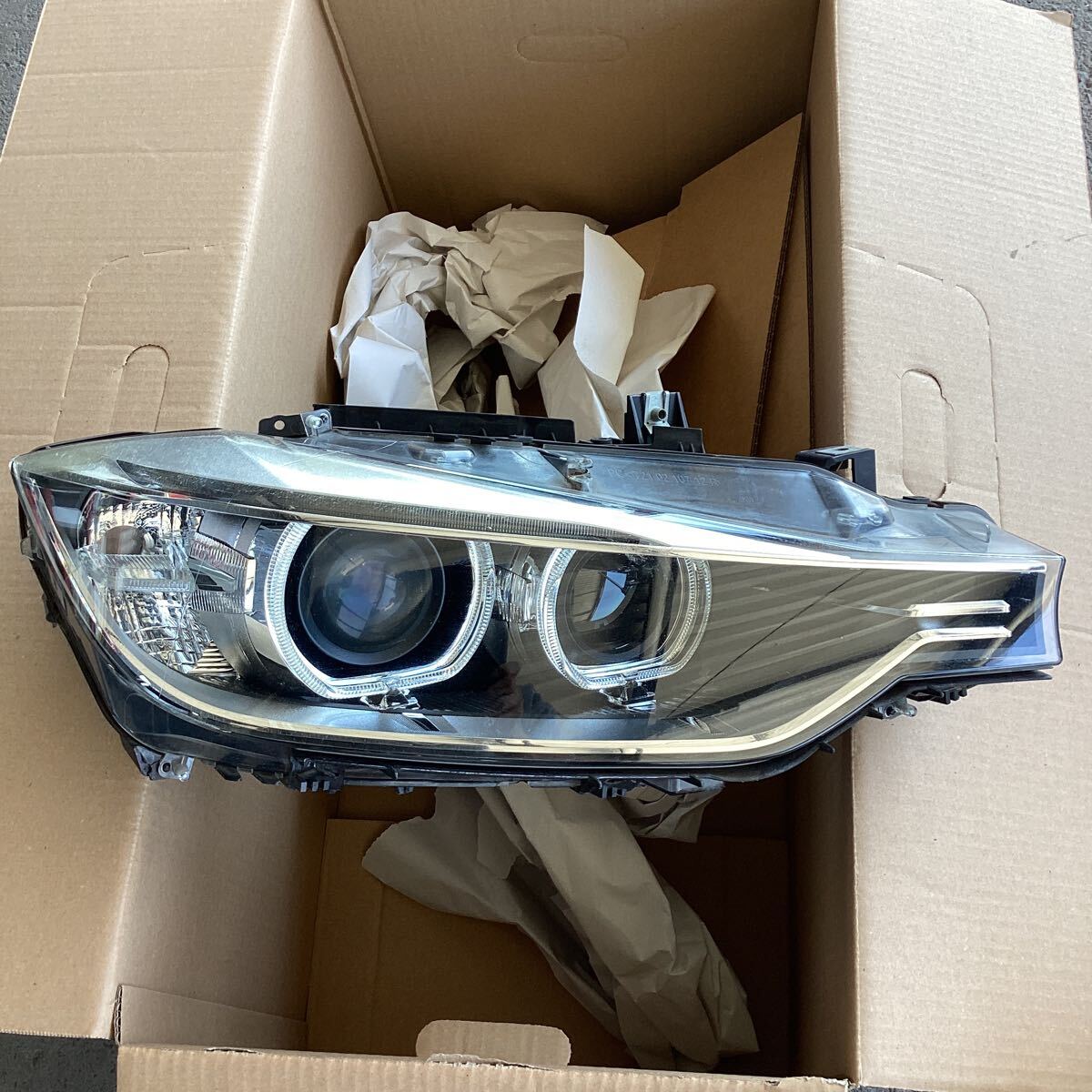 美品 BMW純正 F30 320i 328i 前期 ヘッドライト 右フロント拍卖