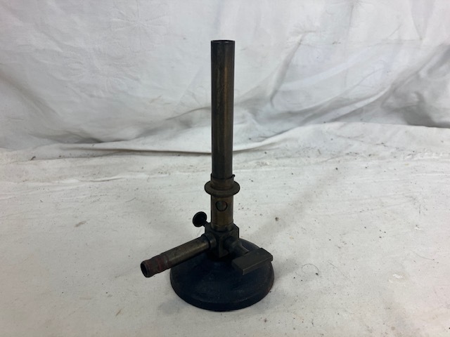 レトロ ガスバーナー ガストーチ 理科 科学 実験 中古拍卖