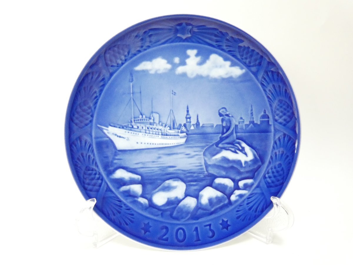 ☆ロイヤルコペンハーゲンイヤープレート2013 Copenhagen Harbour☆SYS27762拍卖