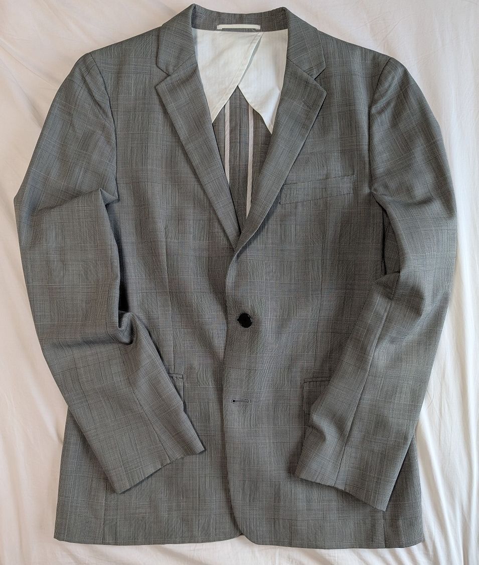 UNITED ARROWS テーラードジャケット グレンチェック グレンプレイド メンズ Mサイズ ユナイテッドアローズ拍卖