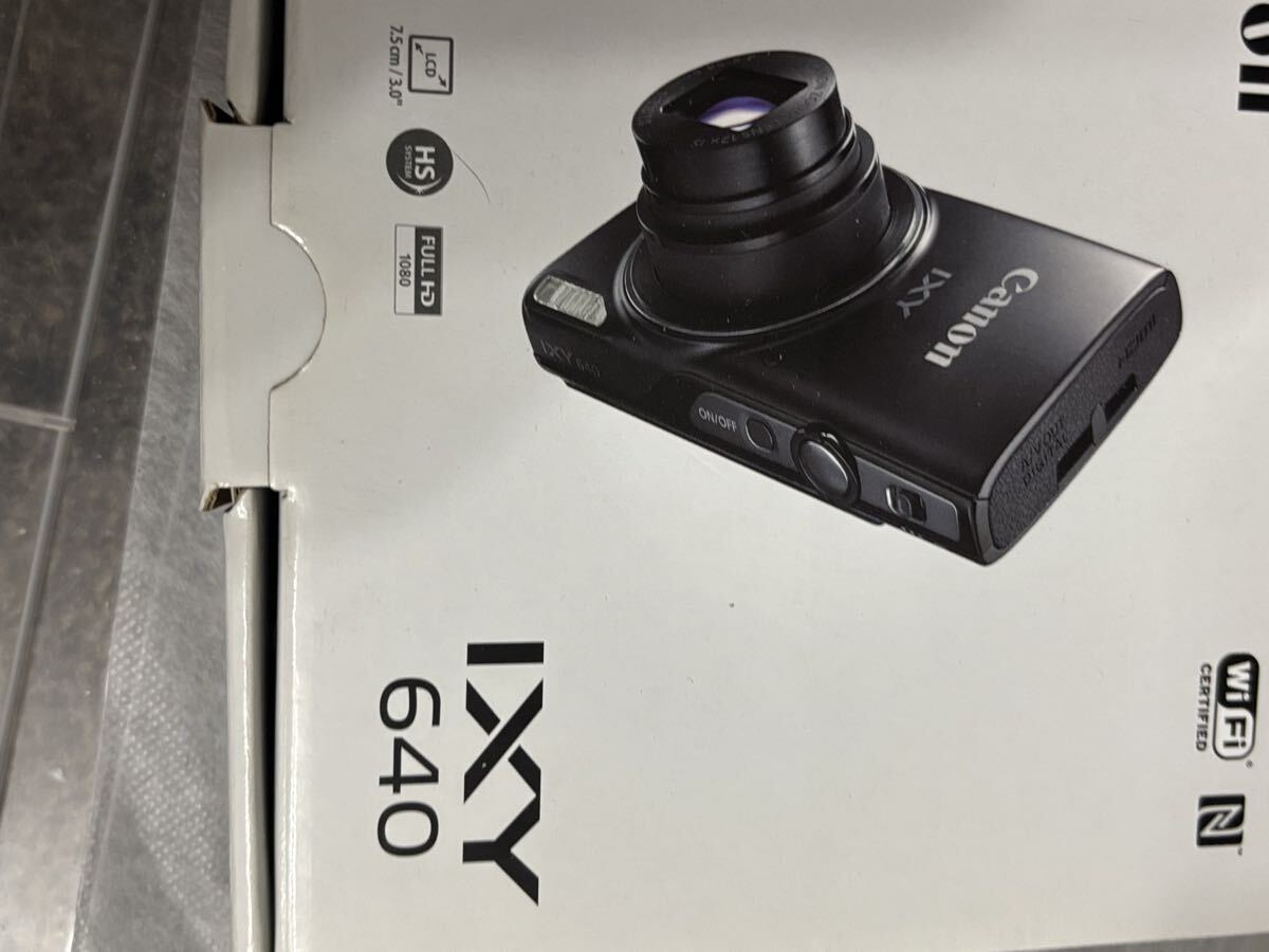 コンパクトデジタルカメラ Canon IXY640 デジカメ 箱付き 9171拍卖