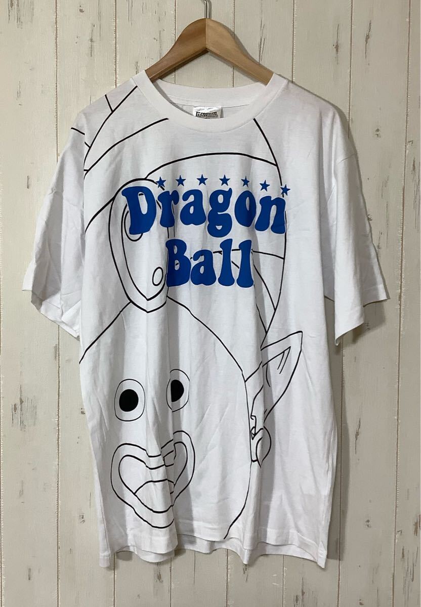 ろ1685 DRAGONBALL ドラゴンボール 半袖Tシャツ 3L ホワイト ミスターポポ拍卖