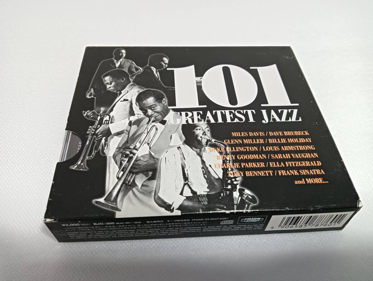 C1768 「CD」 グレイテスト ジャズ 101 CD4枚組拍卖