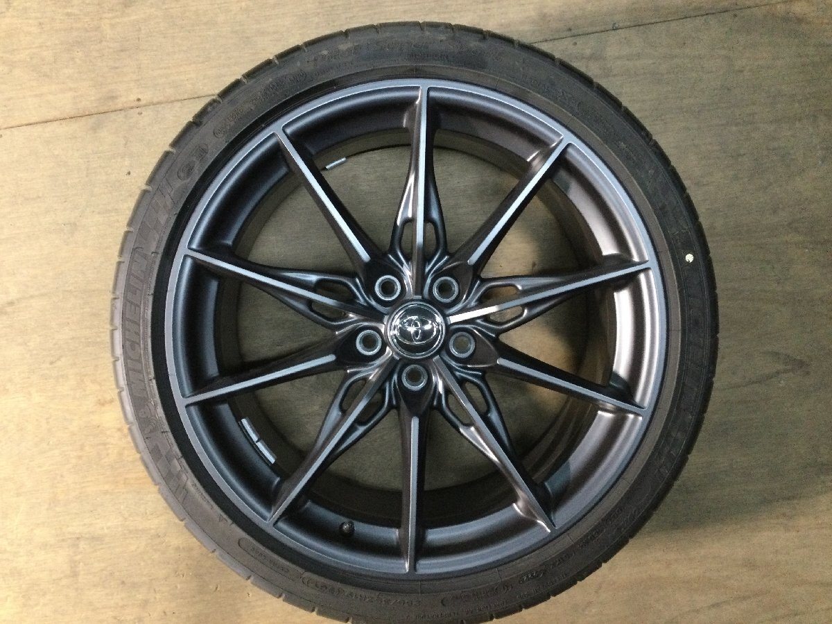 ☆美品☆トヨタ純正 90 スープラ RZ (19×9.0J +32/19×10.0J +40) 5H112 (255/35R19 / 275/35R19) タイヤ・ホイール4本セット拍卖