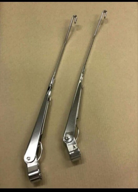 ★51系エブリィ&キャリィ用 メッキワイパーアーム左右セット 新品!! DE51/DC51/DD51/DF51 などに拍卖