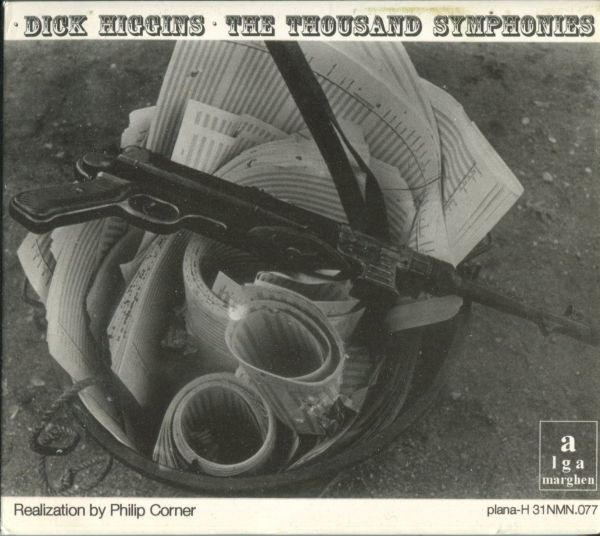 Dick Higgins The Thousand Symphonies Fluxus フルクサス Philip Corner Malcolm Goldstein 現代音楽 Alga Marghen 検 John Cage 小杉武久拍卖