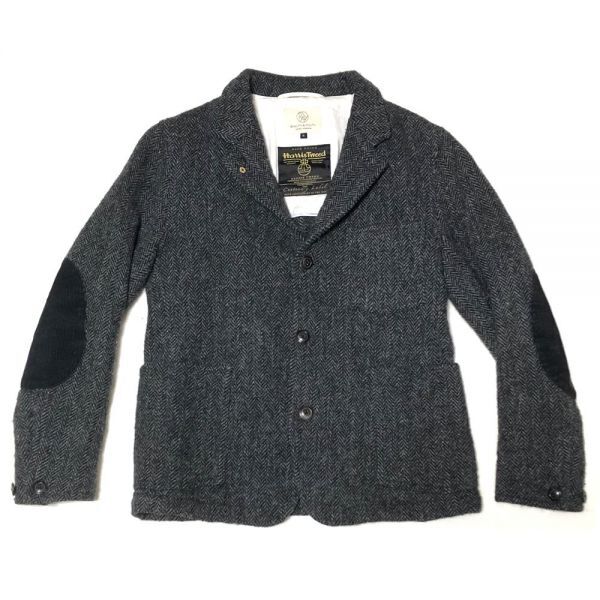 Beauty&Youth Harris Tweed ツイードテーラードジャケット S 100周年記念モデル United Arrows ハリスツイード ビューティアンドユース拍卖
