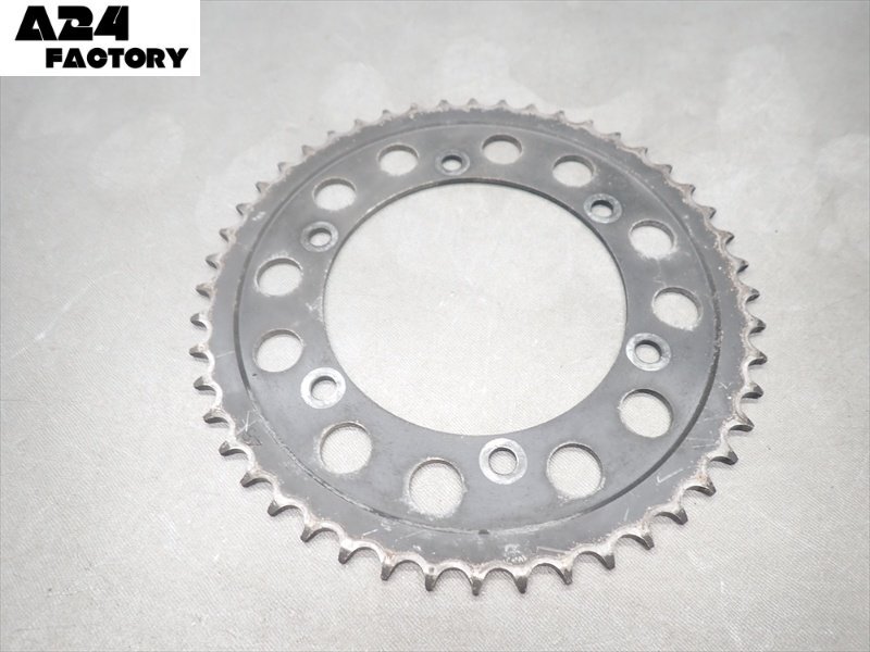 J1R7-0904 カワサキ バリオス 2 / BALIUS Ⅱ リアスプロケット ドリブンスプロケット 48丁 【ZR250B-021~ 2002年式 動画有】拍卖