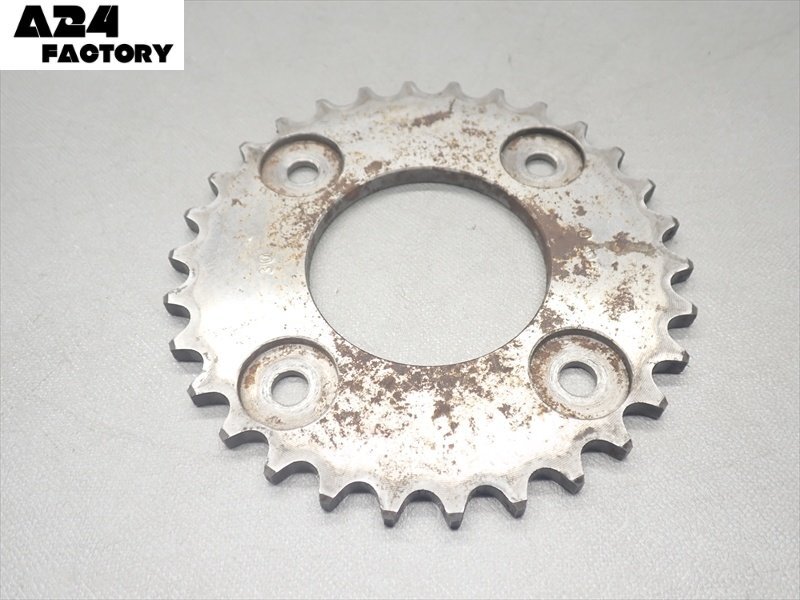 J1R7-0911 ホンダ スーパーカブ110 リアスプロケット ドリブンスプロケット 30丁 【JA10-301~ 4速セル付き 動画有】拍卖