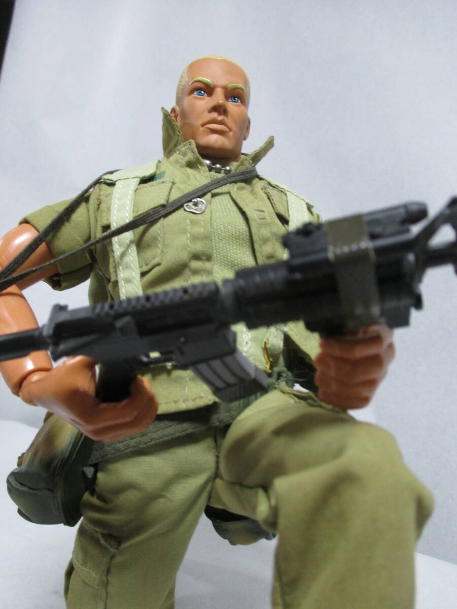 ★1/6 アメリカ軍★戦闘兵士★アクションフィギュア ☆ ミリタリー★メーカー等詳細は不明です★ジャンク品相当として★8-28★拍卖