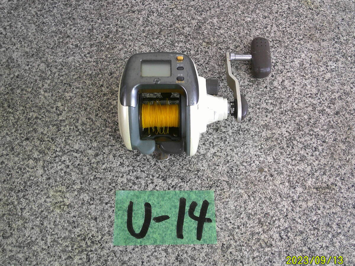 U-14 SHIMANO リール 釣り 釣具 平日のみ直引取可拍卖