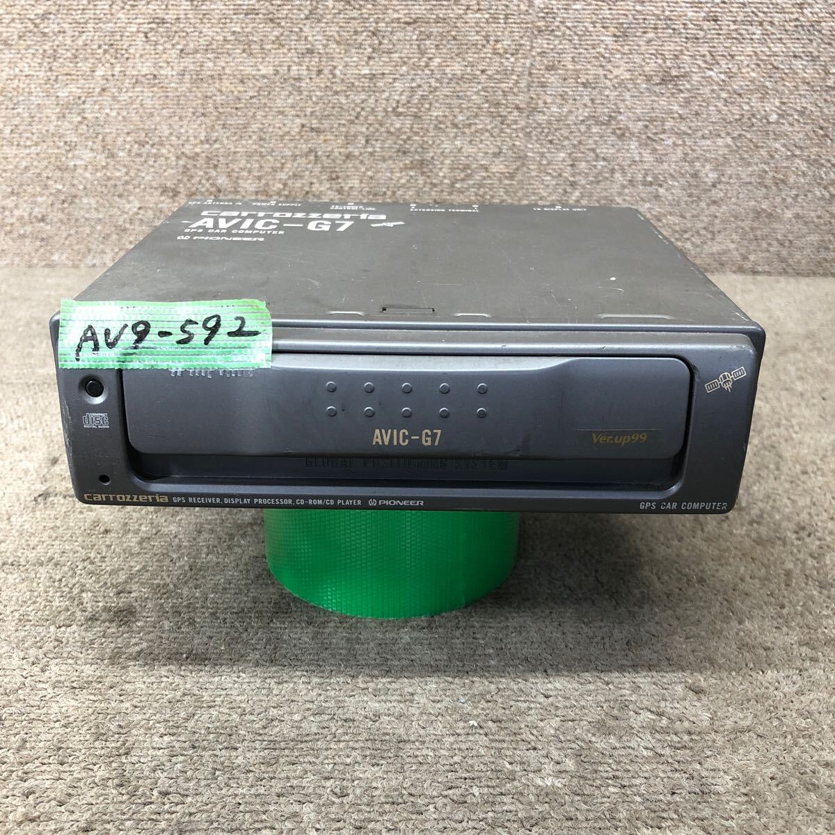 AV9-592 激安 カーナビ Carrozzeria Pioneer AVIC-G7 (CPN1337) OL009440 CDナビ 通電未確認 ジャンク拍卖