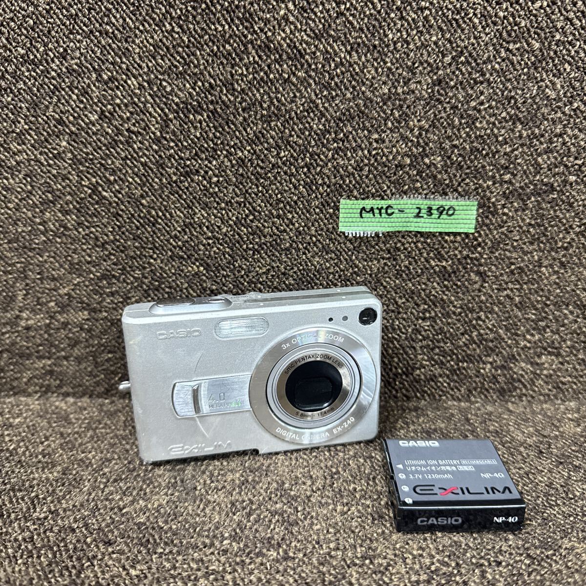 MYC-2390 激安 デジタルカメラ デジカメ CASIO EXILIM EX-Z40 動作未確認 現状品 同梱不可拍卖