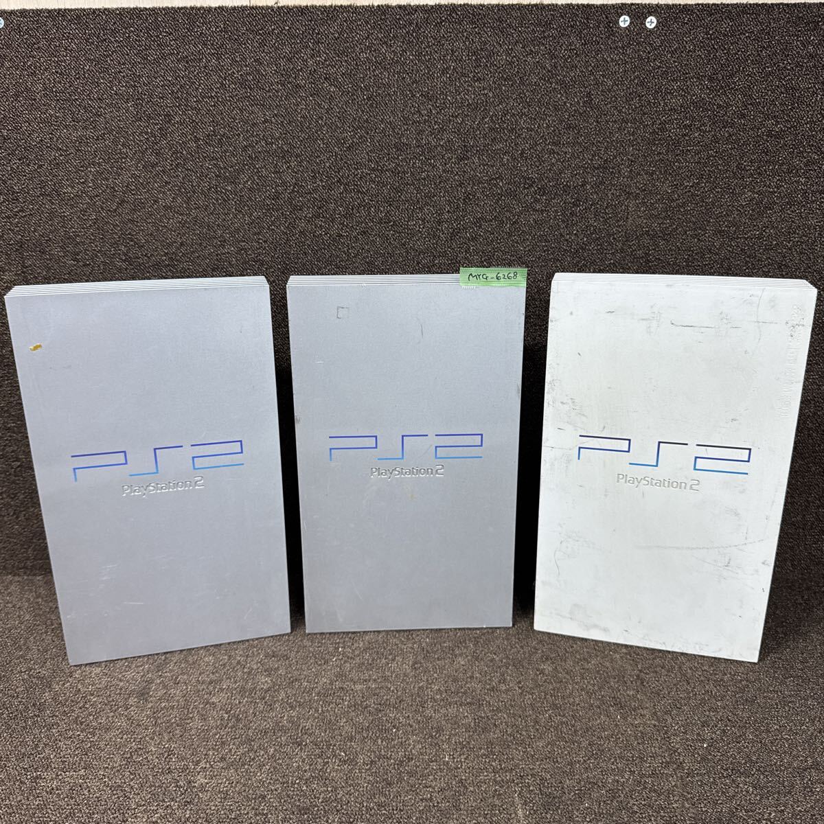 MYG-6268 激安 ゲー厶機 SONY PlayStation2 SCPH-39000 SCPH-50000 1点通電、電源OK 2点NG まとめ売り PS2 ジャンク拍卖
