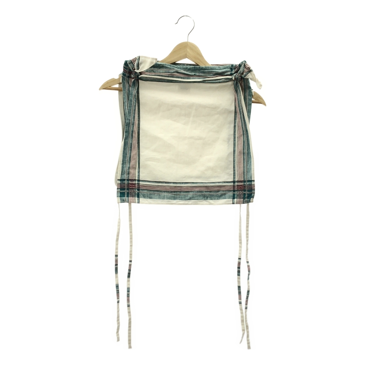 FUMIKA UCHIDA / フミカウチダ handkerchief bib top / コットンリネン プルオーバートップス拍卖