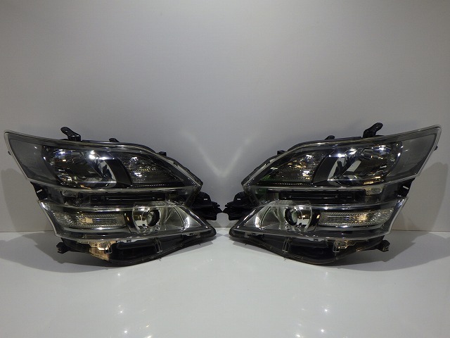 ヴェルファイア 前期 ヘッドライト 左右 HID AFS付き ANH GGH20/25 58-23 5 コーティング 250823208拍卖