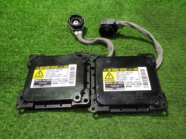 ポルテ ノア ヴォクシー 純正 バラスト 左右 85967-52030 AZR60/65 トヨタ 250906215拍卖