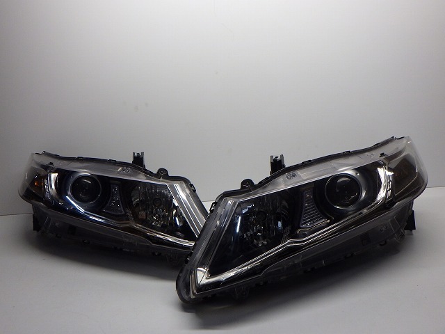 オデッセイ ヘッドライト左右 HID RB3/4 前期 P7692 J0 コーティング 比較的綺麗 250909029拍卖