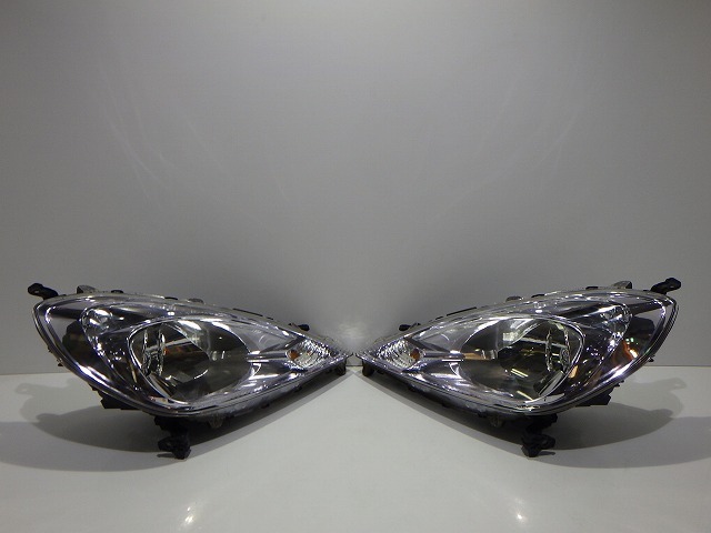 フィットハイブリッド ヘッドライト左右 HID GP1 前期 P9604 6 コーティング 綺麗 250927058拍卖
