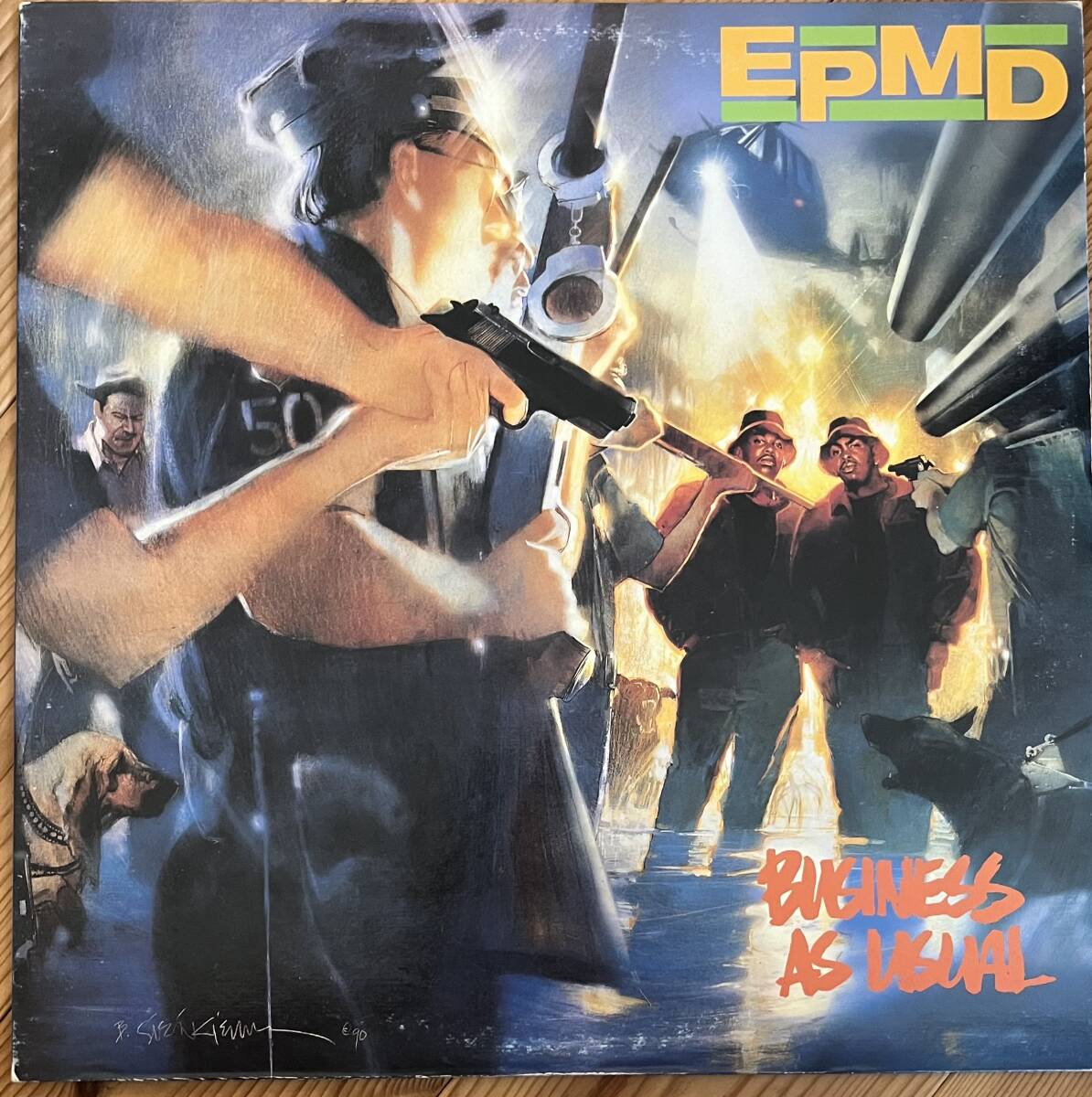 【1LP】EPMD - Business As Usual (日本盤:RE)拍卖
