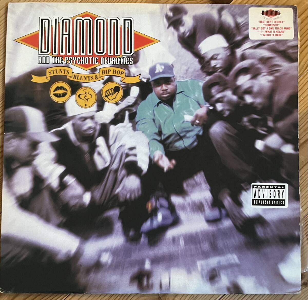 【2LP】DIAMOND AND THE PSYCHOTIC NEUROTICS - Stunts Blunts & Hiphop (Unofficial盤)拍卖