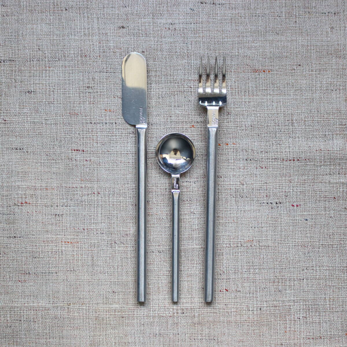 入手困難 1970s AirFranceカトラリーRaymond Loewyコンコルド エールフランス 高級 機内食 航空エアライン ユーロ ヴィンテージ バウハウス拍卖