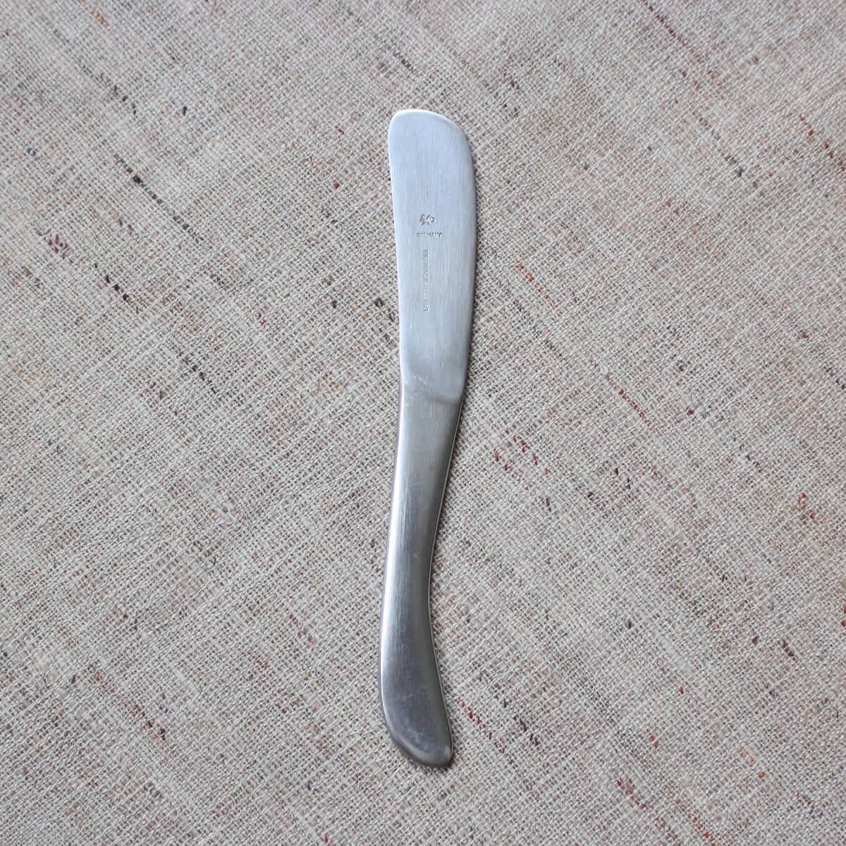 レア 1950s Don Wallance Lauffer ドイツ製Germany ヴィンテージ バターナイフ クラフト 北欧 工芸 検 バウハウス カイフランク 名品 USA拍卖