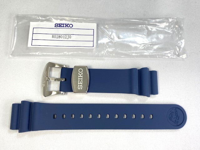 R028012J0 SEIKO プロスペックス 20mm 純正シリコンバンド ネイビー SBDC065/6R15-04G0他用 ネコポス送料無料拍卖