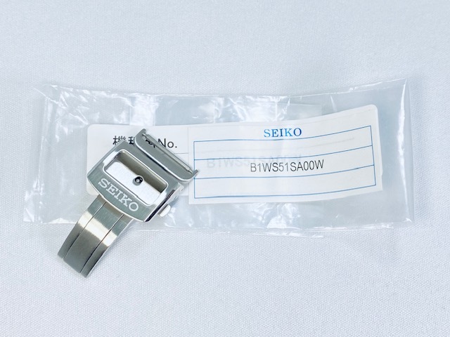 B1WS51SA00W SEIKO セイコープレザージュ 純正バックル 18mm SARR001/5R65-0AP0用 ネコポス送料無料拍卖