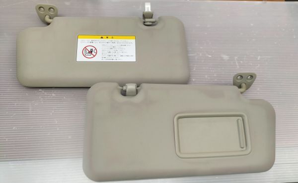 ★ 日産 ノート E11  室内バイザー 左右セット 日よけ  純正中古部品  自管理5ta313拍卖