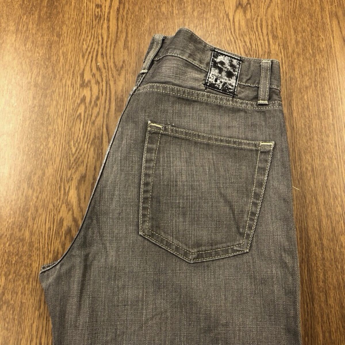 【GI155】BOSS HUGO BOSS W32 L36 カラーパンツ グレー 灰色 メンズブランド古着 ヒューゴボス 送料無料拍卖