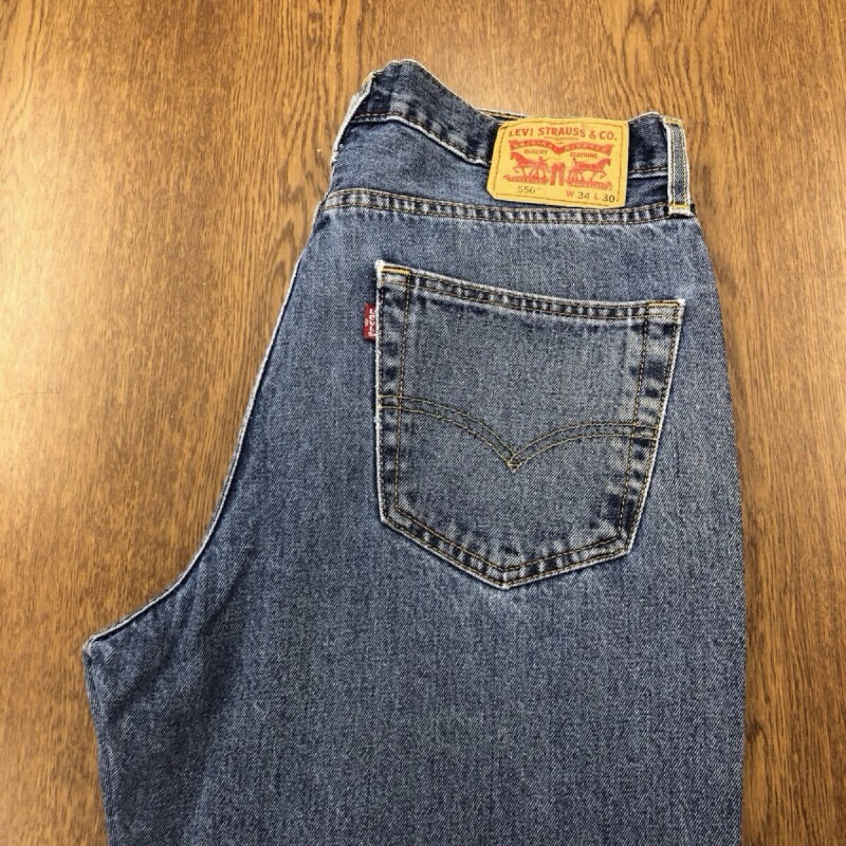 【GI287】Levi's 550 W34 L30 ジーンズ ジーパン デニムパンツ メンズブランド古着 リーバイス550 送料無料拍卖