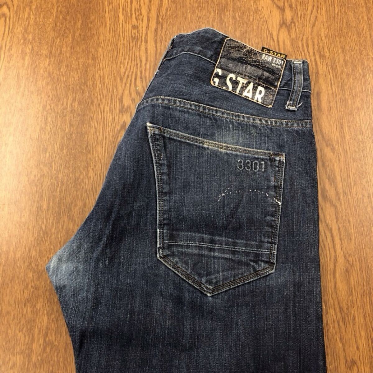【GI290】G-STAR RAW W32 L34 ジーンズ ジーパン デニムパンツ メンズブランド古着 ジースターロウ 送料無料拍卖