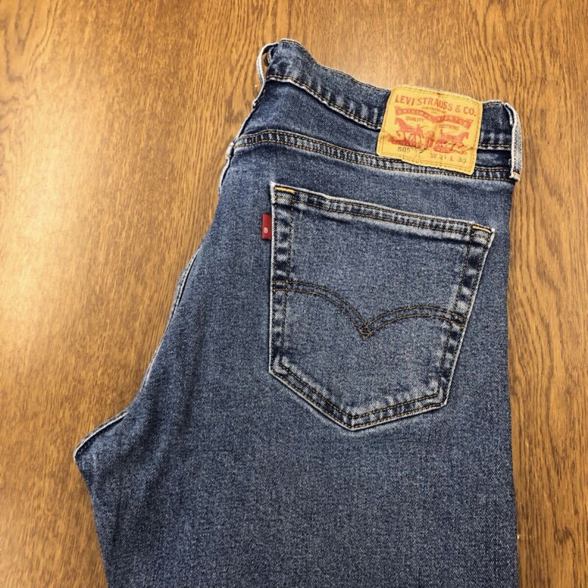 【GI334】Levi's 505 W34 L30 ジーンズ ジーパン デニムパンツ ストレッチ生地 メンズブランド古着 リーバイス505 送料無料拍卖