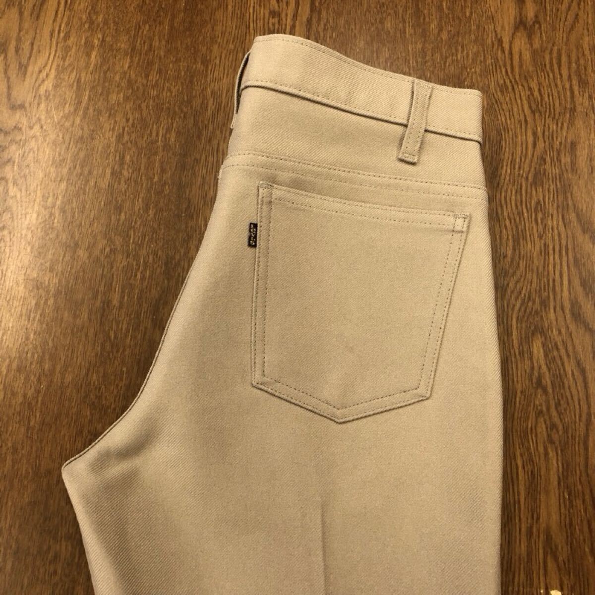 【GI392】Levi's W32 L30 スタプレ ワークパンツ ベージュ メンズブランド古着 リーバイス 送料無料拍卖