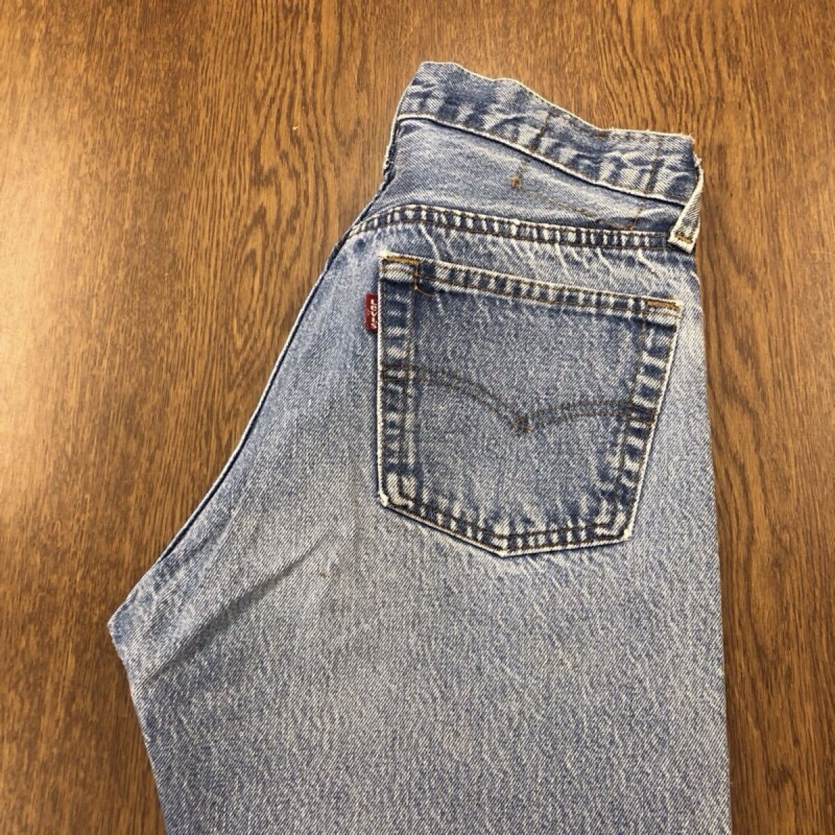 【GI519】USA製 Levi's ジーンズ ジーパン デニムパンツ ブランド古着 リーバイス ボタン裏刻印524 米国製 送料無料拍卖