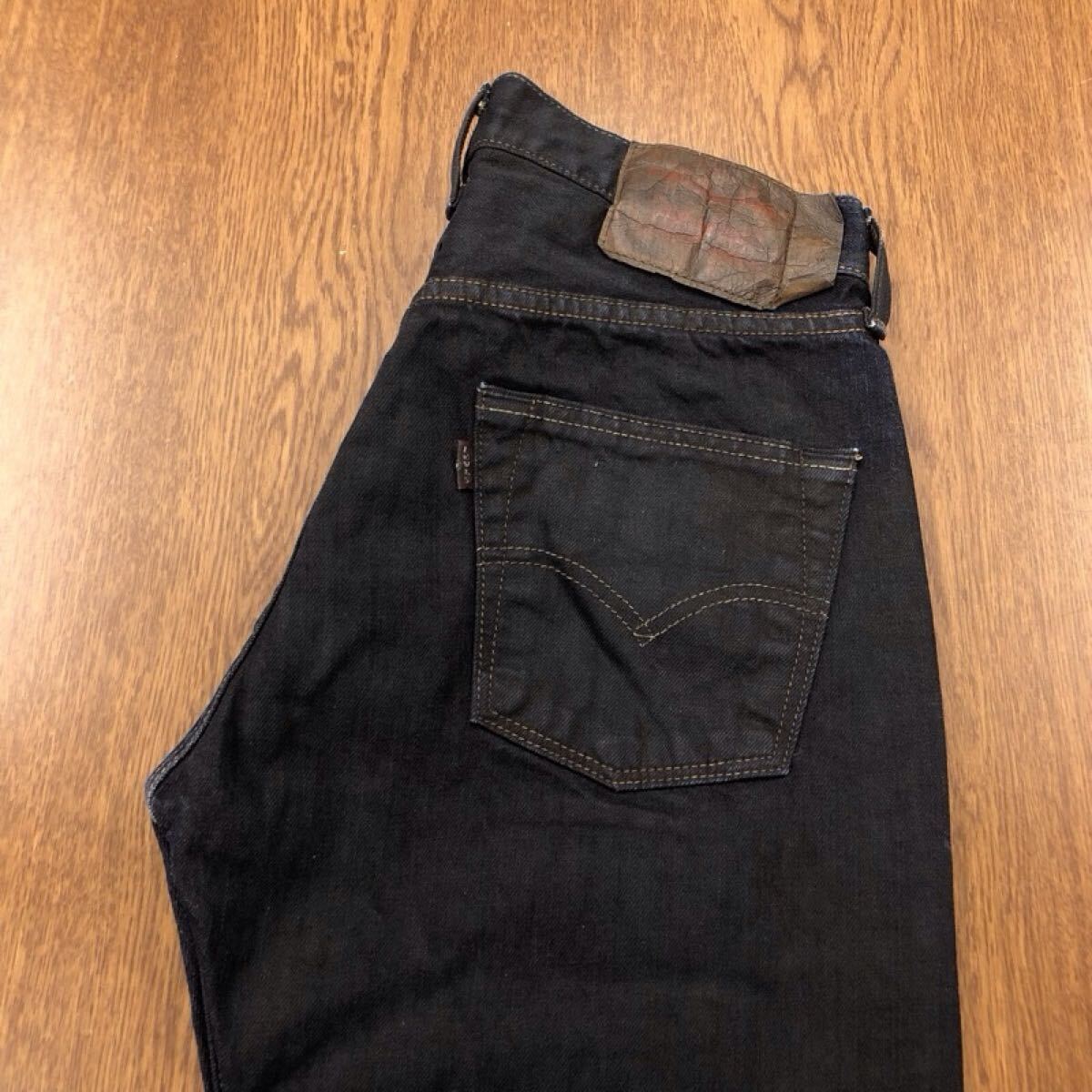 【GI533】Levi's 501 W30 L32 定番ストレート 色落ち加工 ジーンズ ジーパン デニムパンツ ブランド古着 リーバイス501 送料無料拍卖