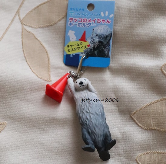 鳥羽水族館 ラッコのメイちゃん ラッコ フィギュアキーホルダーマスコット 未使用品拍卖