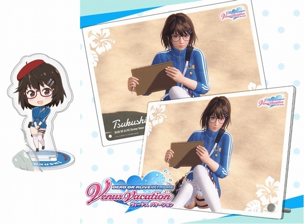 デッドオアアライブ DEAD OR ALIVE Xtreme Venus Vacation ヴィーナス アクリルスタンド アクリルボード ラバーマウスパッド つくし拍卖