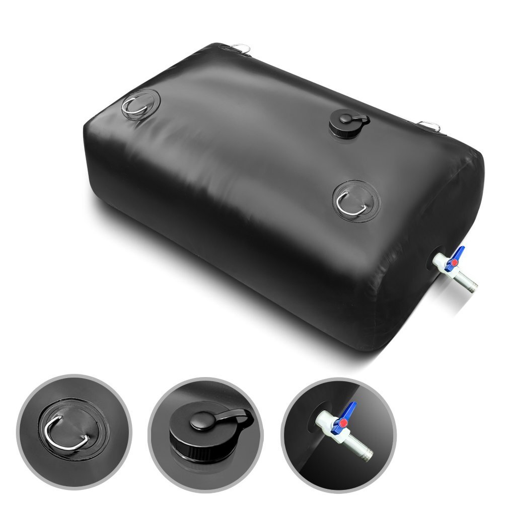 水袋ソフト水袋大容量貯水袋屋外携帯用大型厚めに折り畳むことができます車用の干ばつ対策用オイル袋240L拍卖