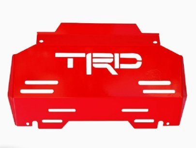 トヨタ・ハイラックス HILUX REVO GUN125 レッド TRD フロント スキッドプレート アンダー ガード拍卖