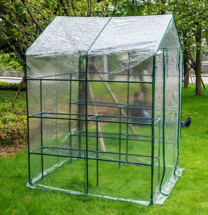 バルコニーの暖房屋外の温室保温棚庭の多肉育苗三角梅の保温カバーです拍卖