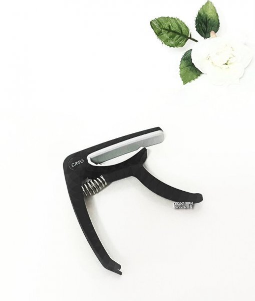 カポタスト BK ブリッジピン抜き付き カポ アコースティックギター用 エレキギター用 アコギ エレアコ拍卖